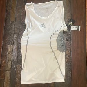 NWT Adidas Men’s Techfit Ironskin 3 Pad Football Tank
